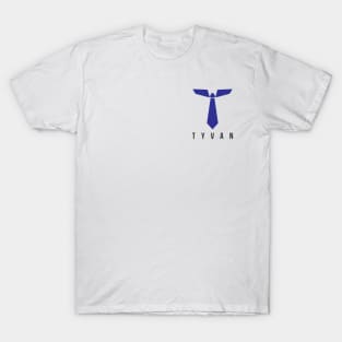 TyvanTV Logo w/TYVAN - Blue T-Shirt